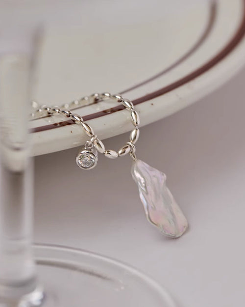 Baroque Pearl Necklace - atelier hibito