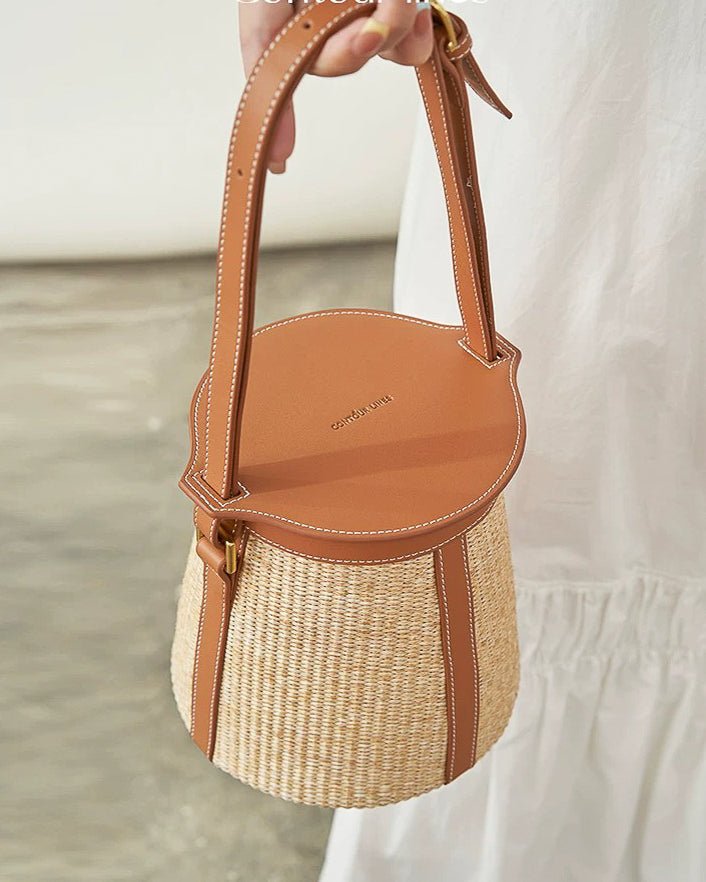Basket Bag-kinoko - atelier hibito