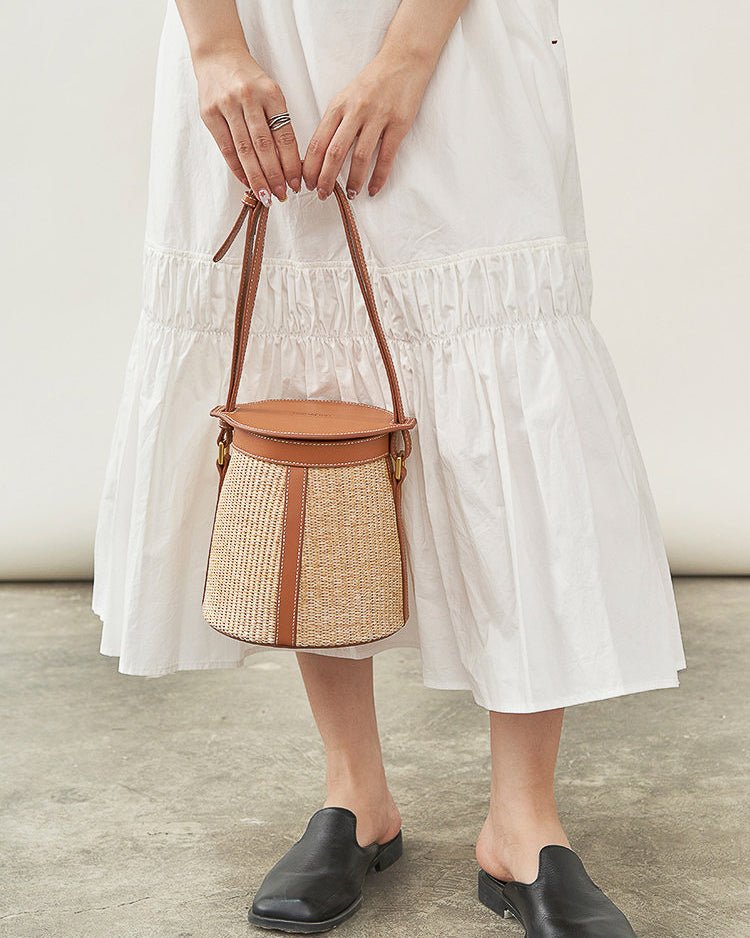 Basket Bag-kinoko - atelier hibito