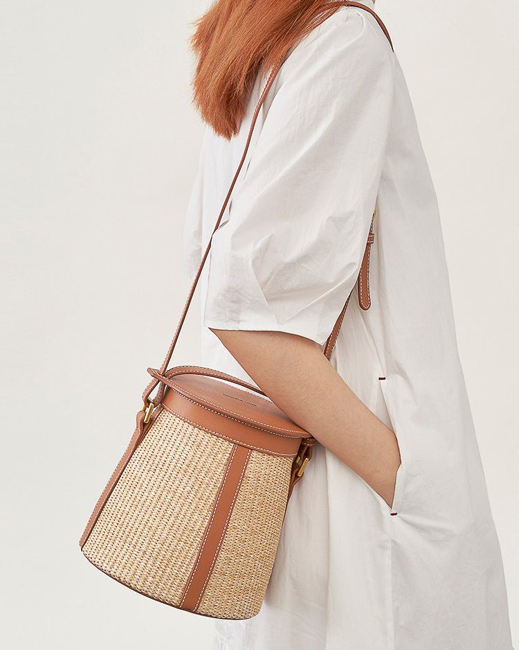 Basket Bag-kinoko - atelier hibito