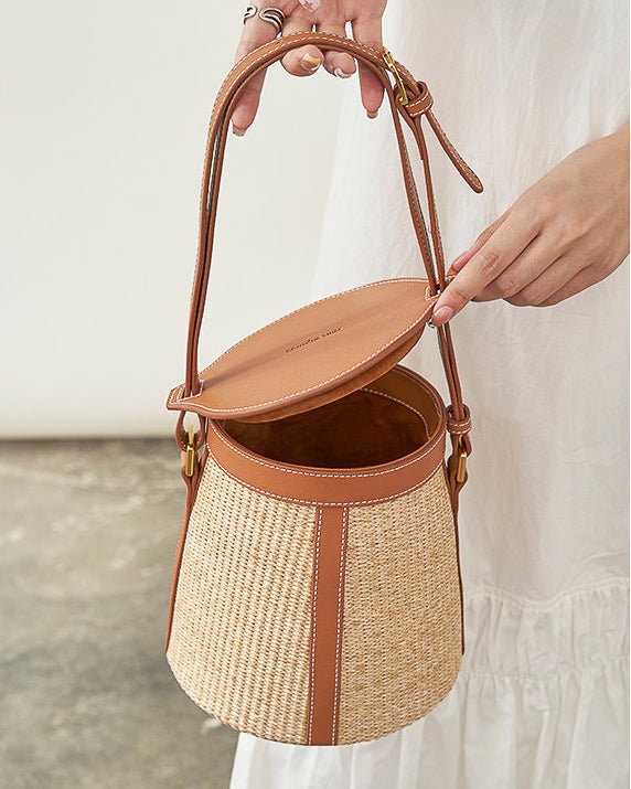 Basket Bag-kinoko - atelier hibito