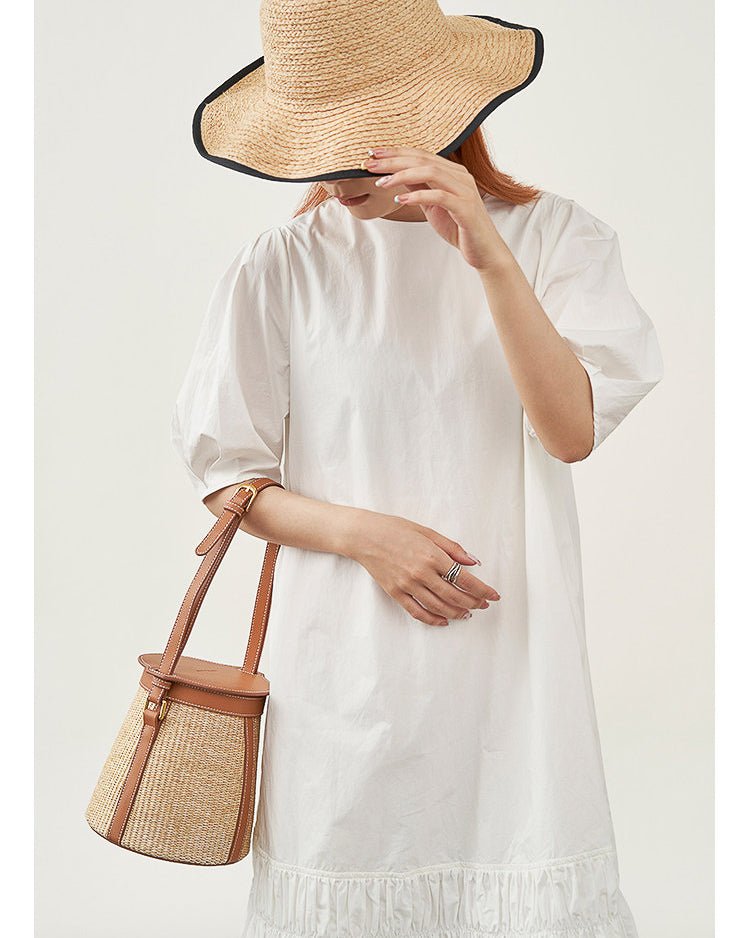 Basket Bag-kinoko - atelier hibito
