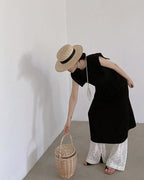 -BLACK- Salopette One-piece - atelier hibito
