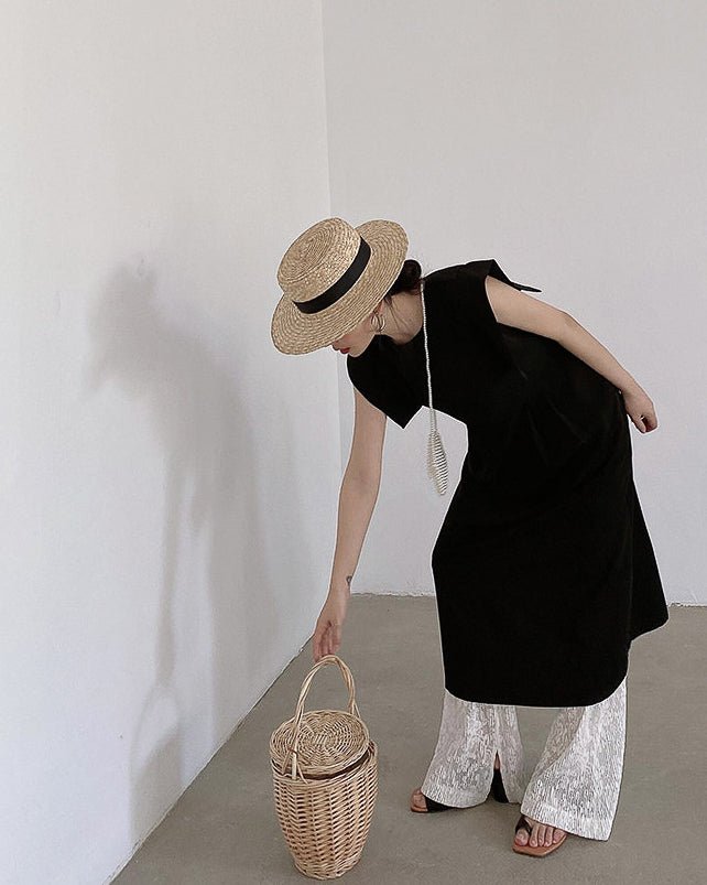-BLACK- Salopette One-piece - atelier hibito