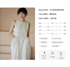 Cotton Stripe One-piece -with Pocket - atelier hibito