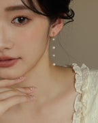 Floating Pearl Pierce - atelier hibito