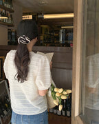 French Lace Collar Blouse - atelier hibito