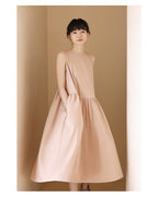 Petal Pink Flare One-piece - atelier hibito