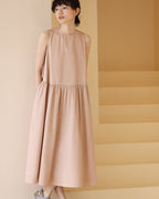 Petal Pink Flare One-piece - atelier hibito
