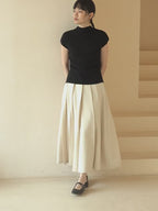 Back Slit Knit Top