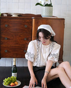 Provence Embroidery Blouse - atelier hibito