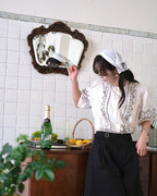 Provence Embroidery Blouse - atelier hibito