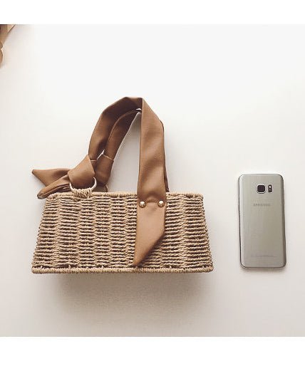 Ribbon Basket Bag - atelier hibito