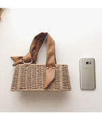 Ribbon Basket Bag - atelier hibito