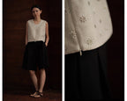 Sparkle Bead Tweed Top - atelier hibito