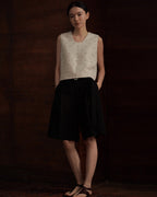 Sparkle Bead Tweed Top - atelier hibito