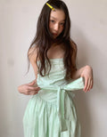 Strapless Cocoon one-piece- Mint - atelier hibito